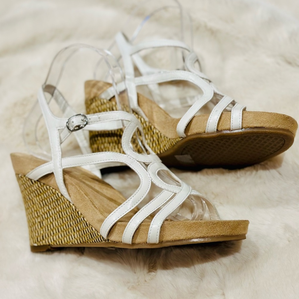 Kelly and Katie wedge sandals